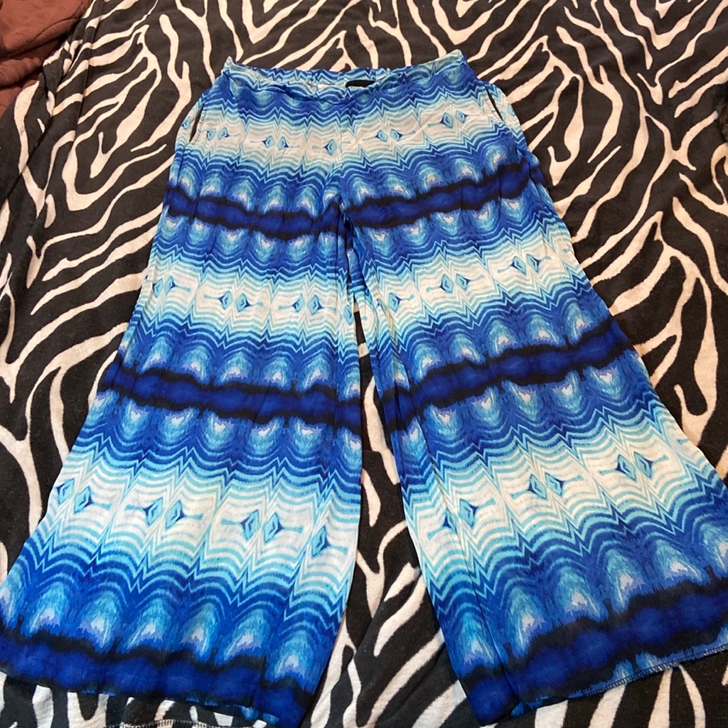 Palazzo Pants By Bisou Bisou Brand Euc